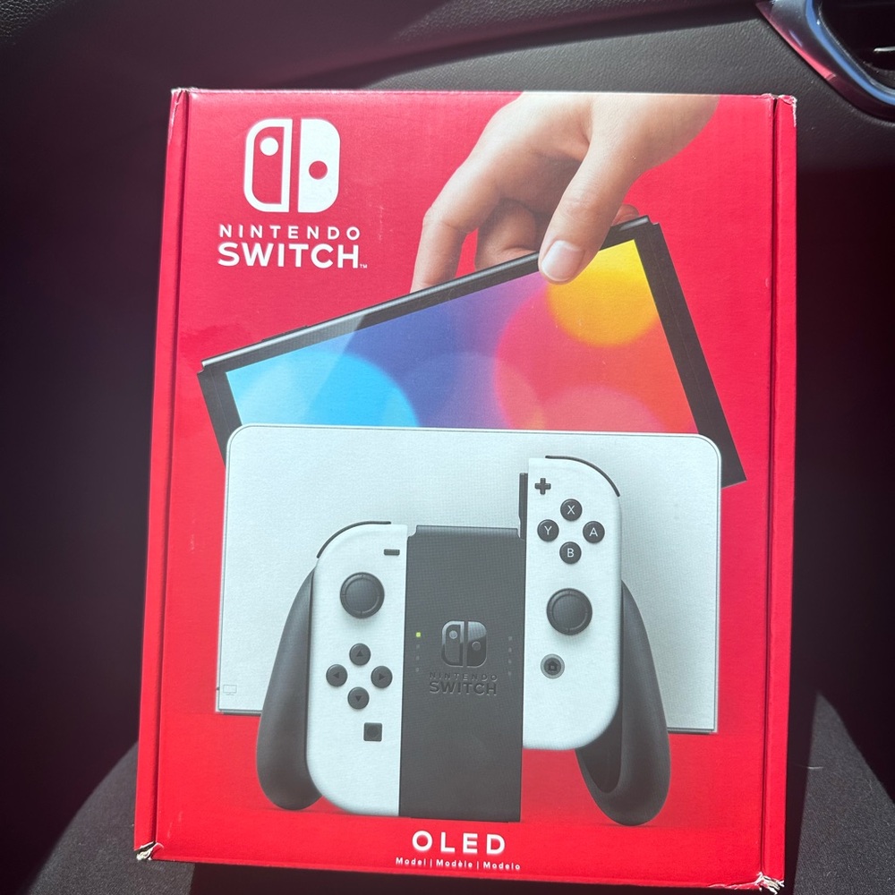 Brand new OLED switch never opened